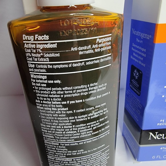 2 bottles T/Gel ® Therapeutic Shampoo Extra Strength 6 ounces medicated styling - Picture 3 of 13